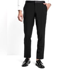 Express Slim Black Tuxedo Pants Size 36x34